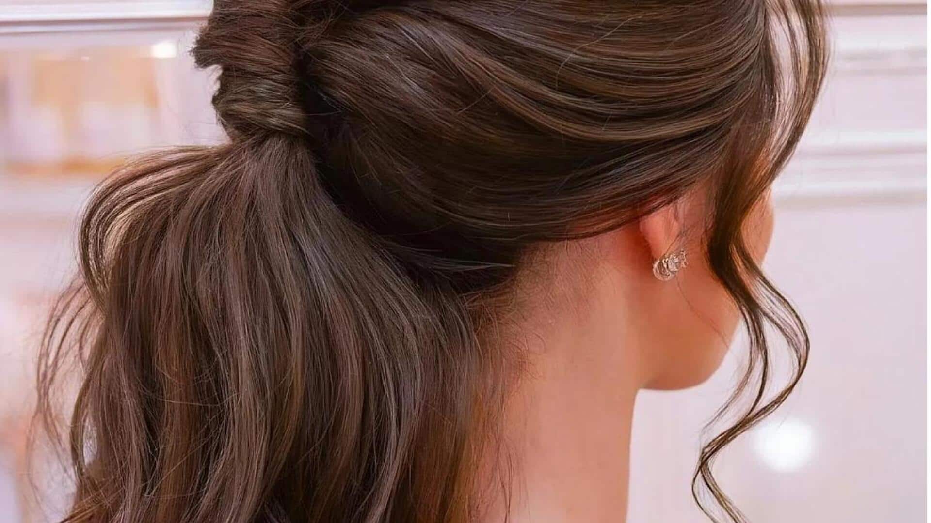 Look effortless! Try these trendy layered ponytail hairstyles
