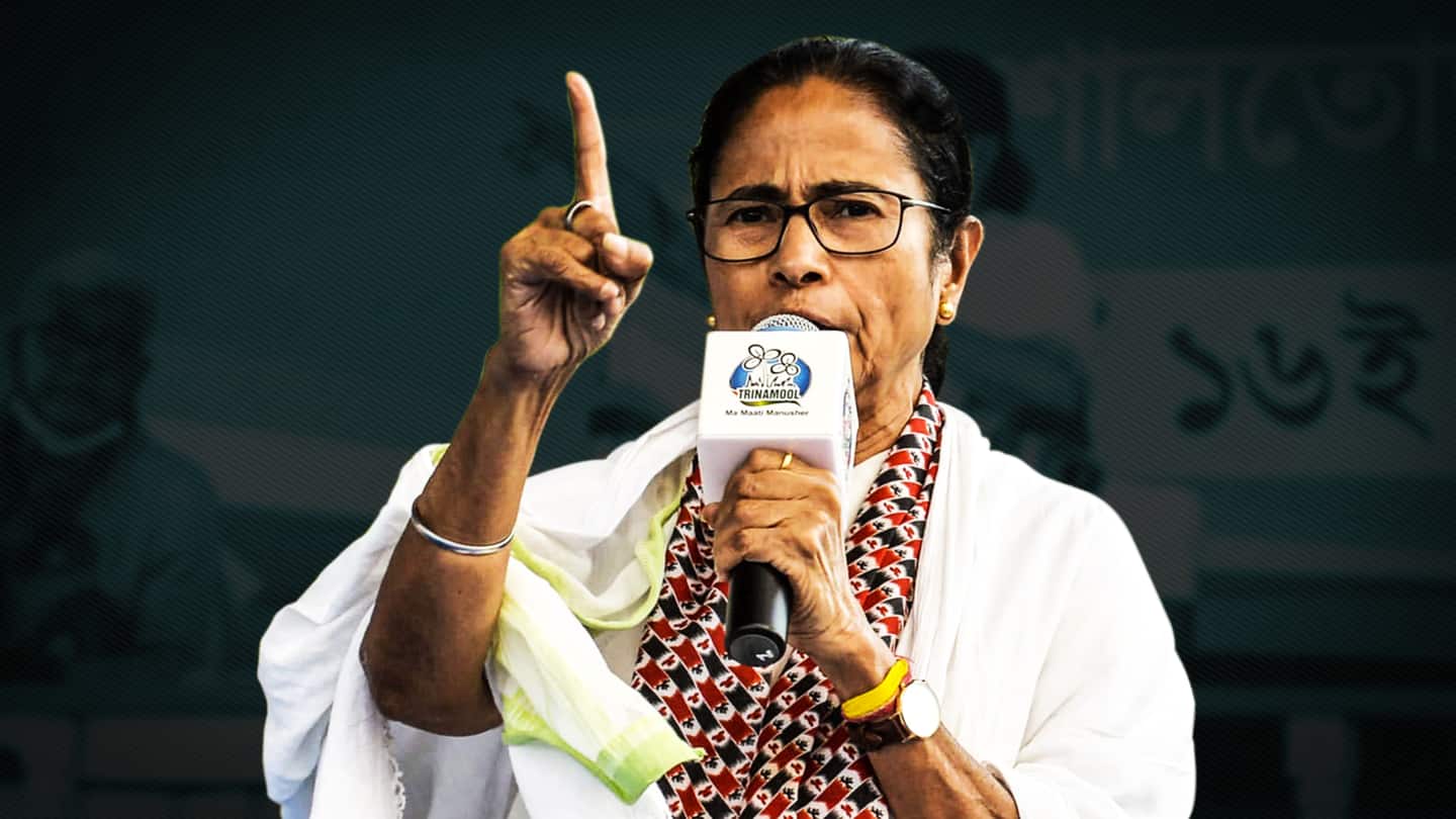 Banned from campaigning, Mamata Banerjee sits on dharna in Kolkata