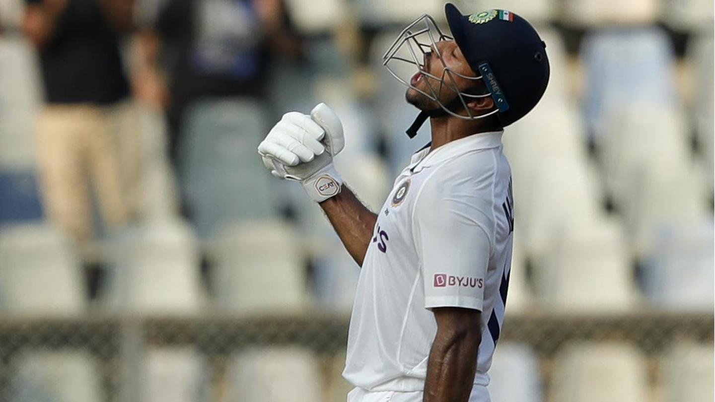 Another 50+ score for Mayank Another 50+ score for Mayank
