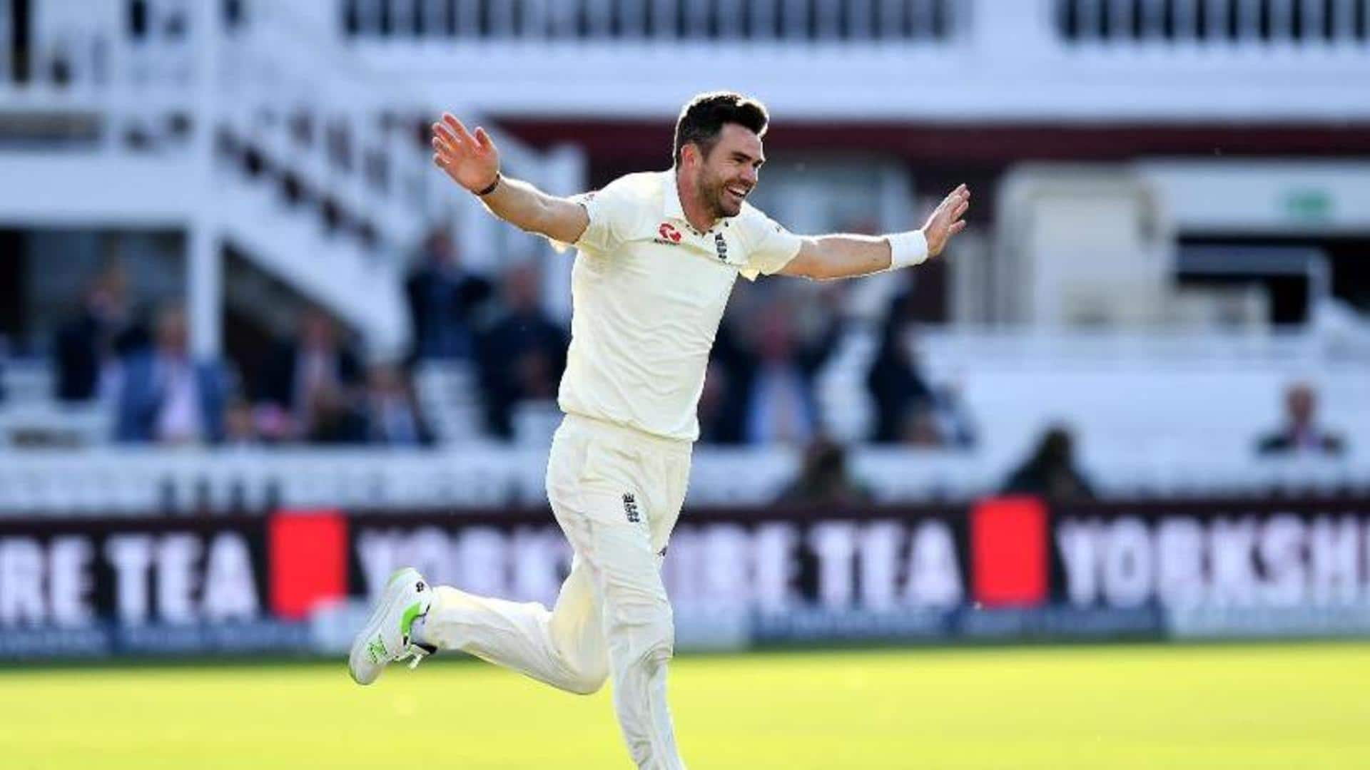 James Anderson scripts history, becomes number one ranked Test bowler