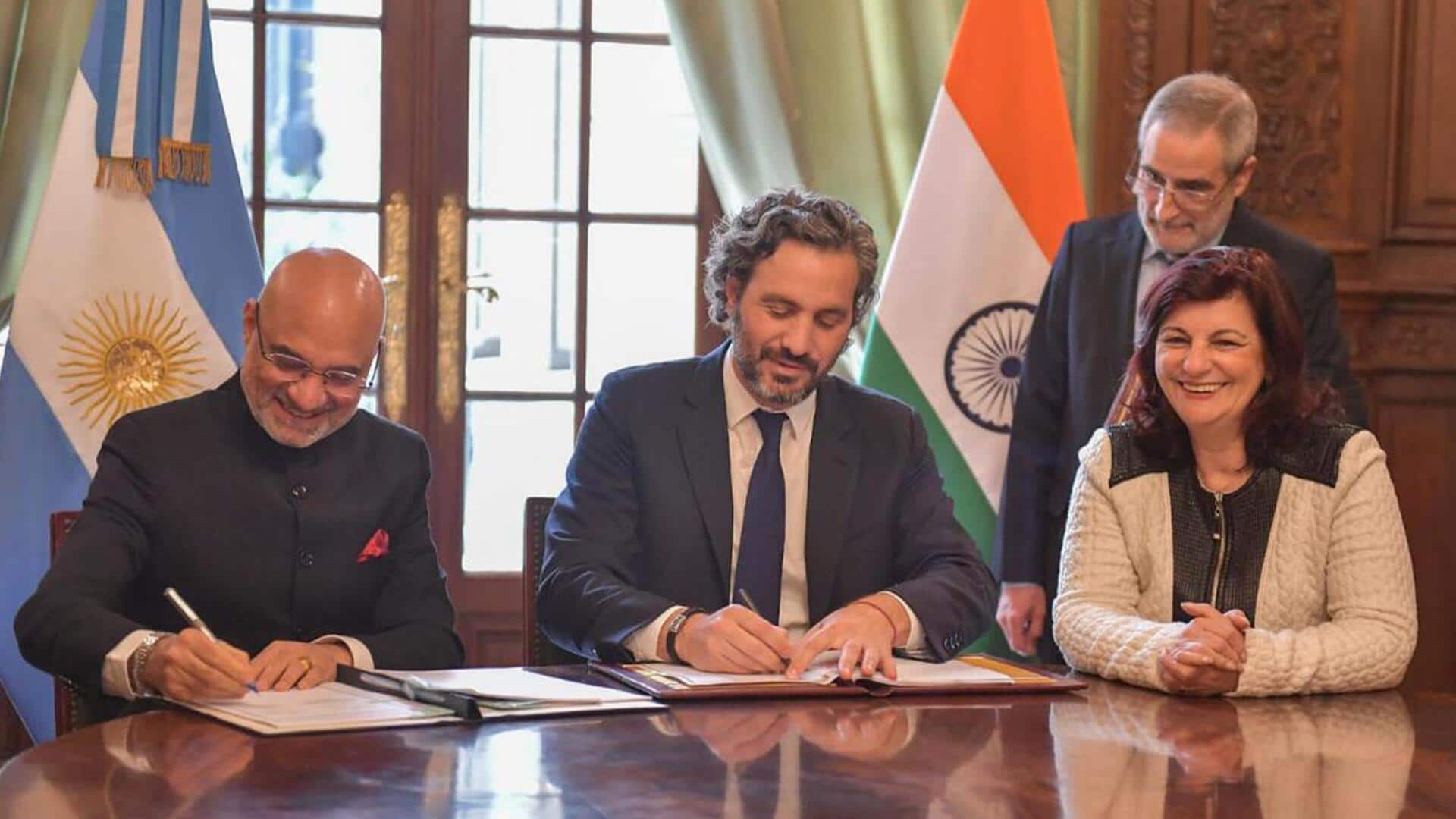 India, Argentina sign 'Social Security Agreement' for workers
