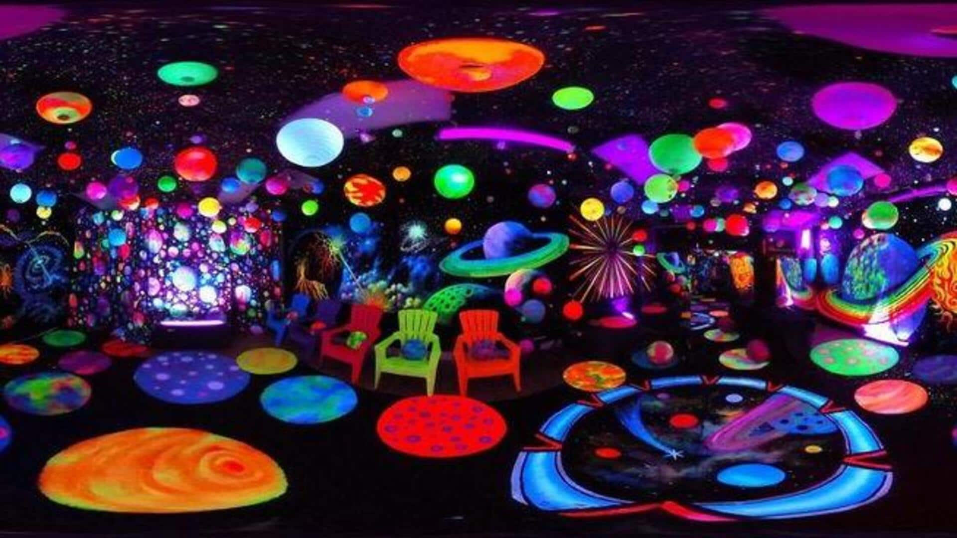 The illuminated paths of African light installation artistry