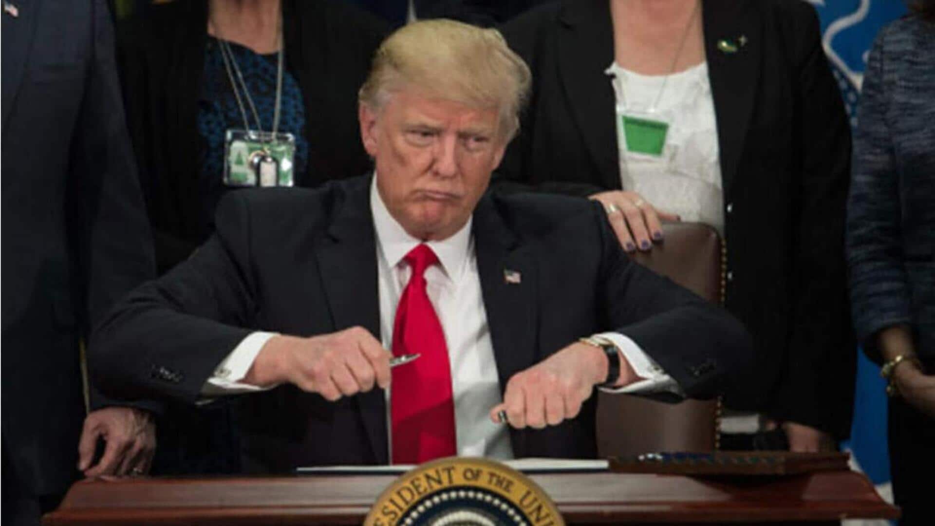 'Cancel all deals...': Trump repeats claim on India-Pak conflict 'Cancel all deals...': Trump repeats claim on India-Pak conflict
