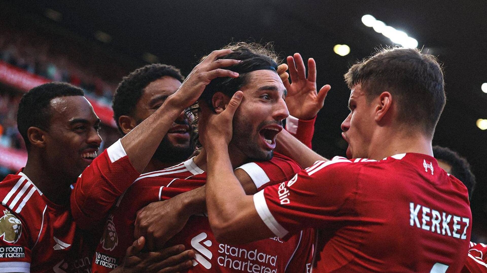 Dominic Szoboszlai helps Liverpool down Arsenal in Premier League: Stats Dominic Szoboszlai helps Liverpool down Arsenal in Premier League: Stats