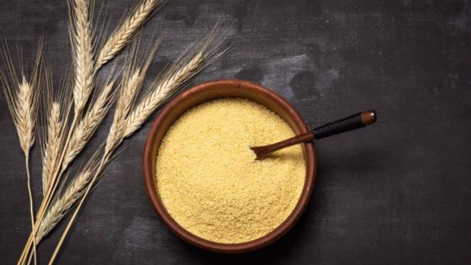 Try these tasty dishes using semolina Try these tasty dishes using semolina