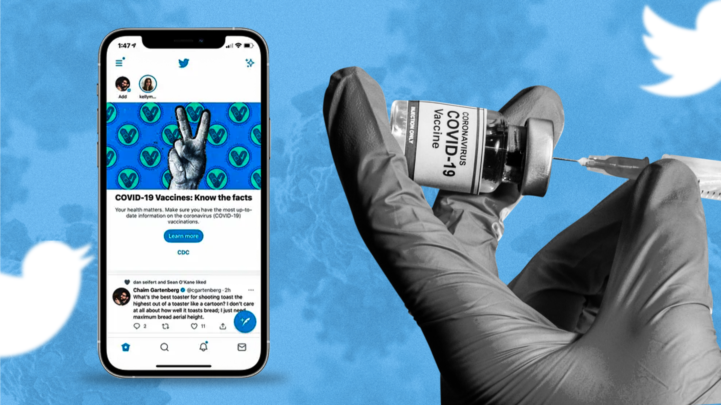 Twitter will display region-specific vaccination information prompt in user timelines
