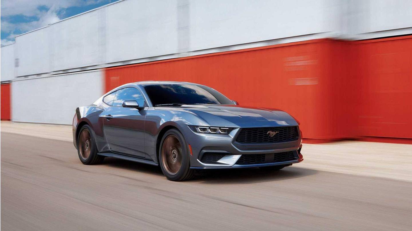 2024 Ford Mustang goes official with sharper looks: Check features
