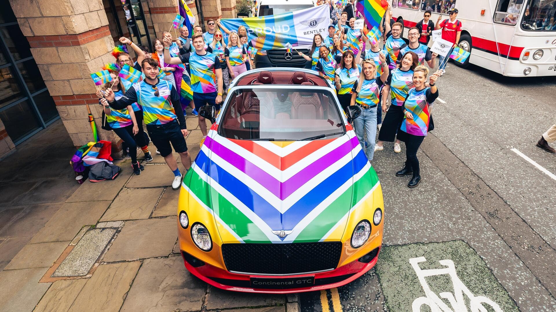 Bentley celebrates LGBTQ+ community with one-off Continental GTC