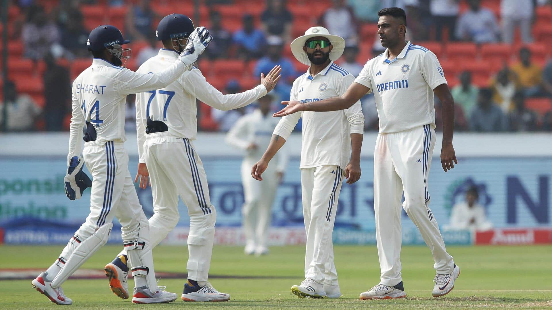 1st Test: India bowl out England (246) on Day 1