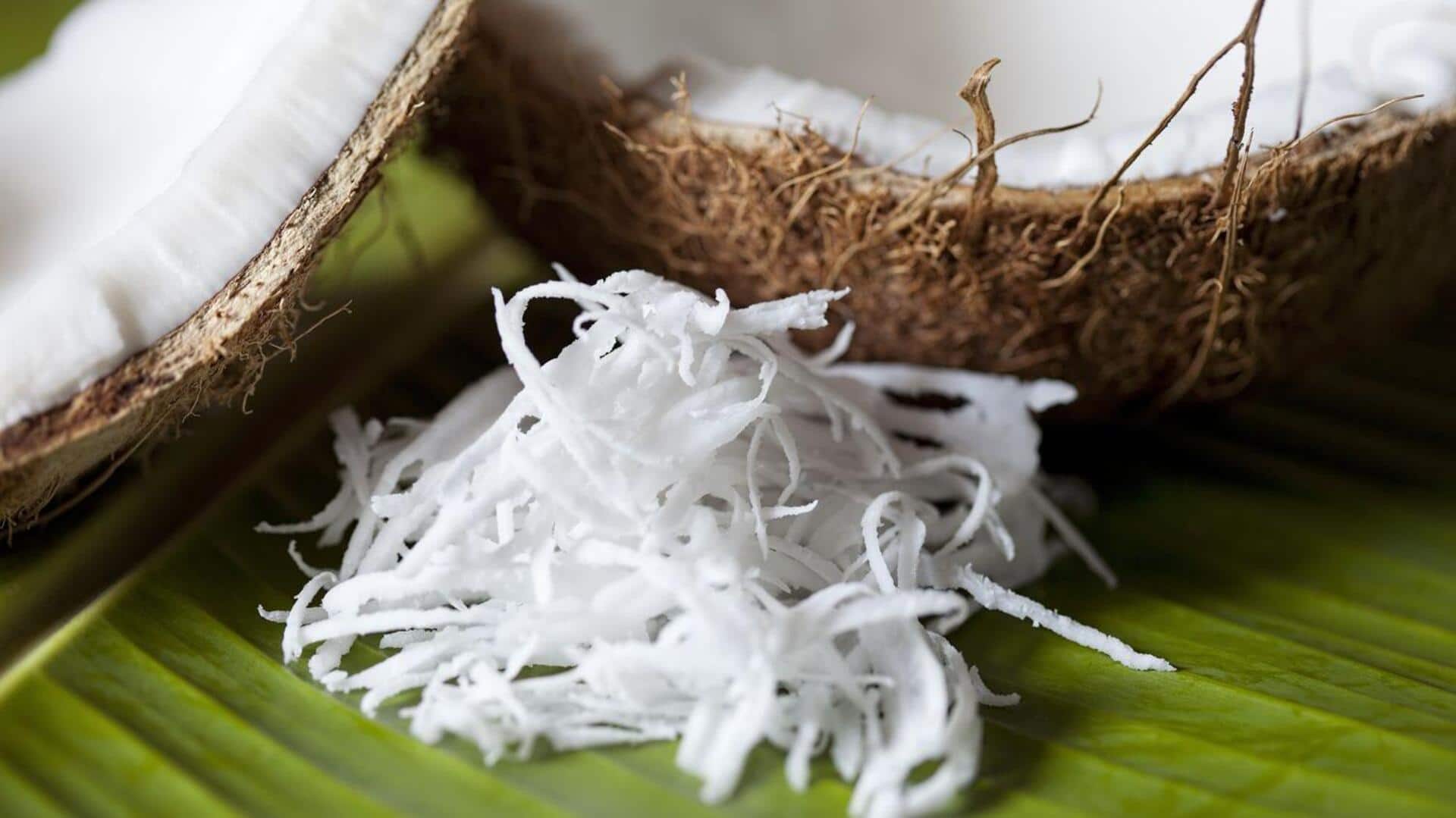 Surprising health benefits of shredded coconut