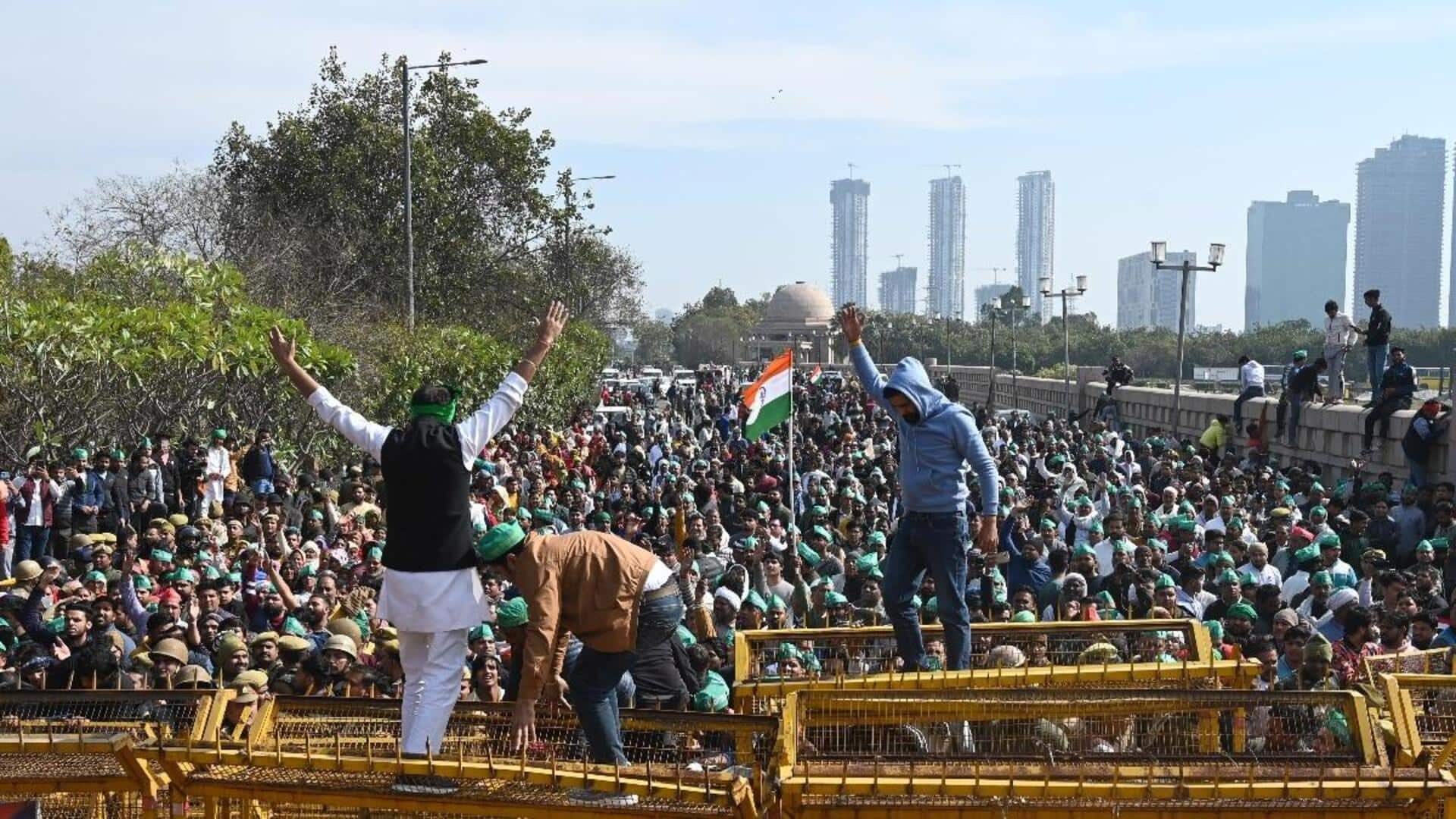 Punjab farmers to march toward Kisan Ghat in Delhi tomorrow 