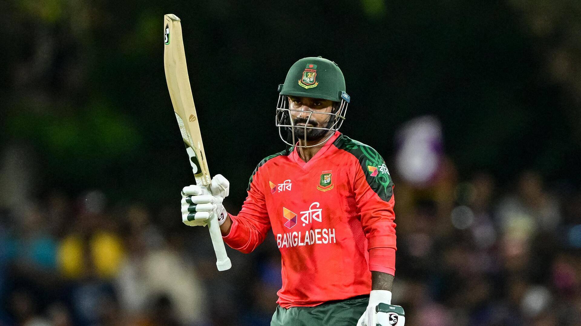 Litton Das appointed as Bangladesh ODI captain: Decoding his stats