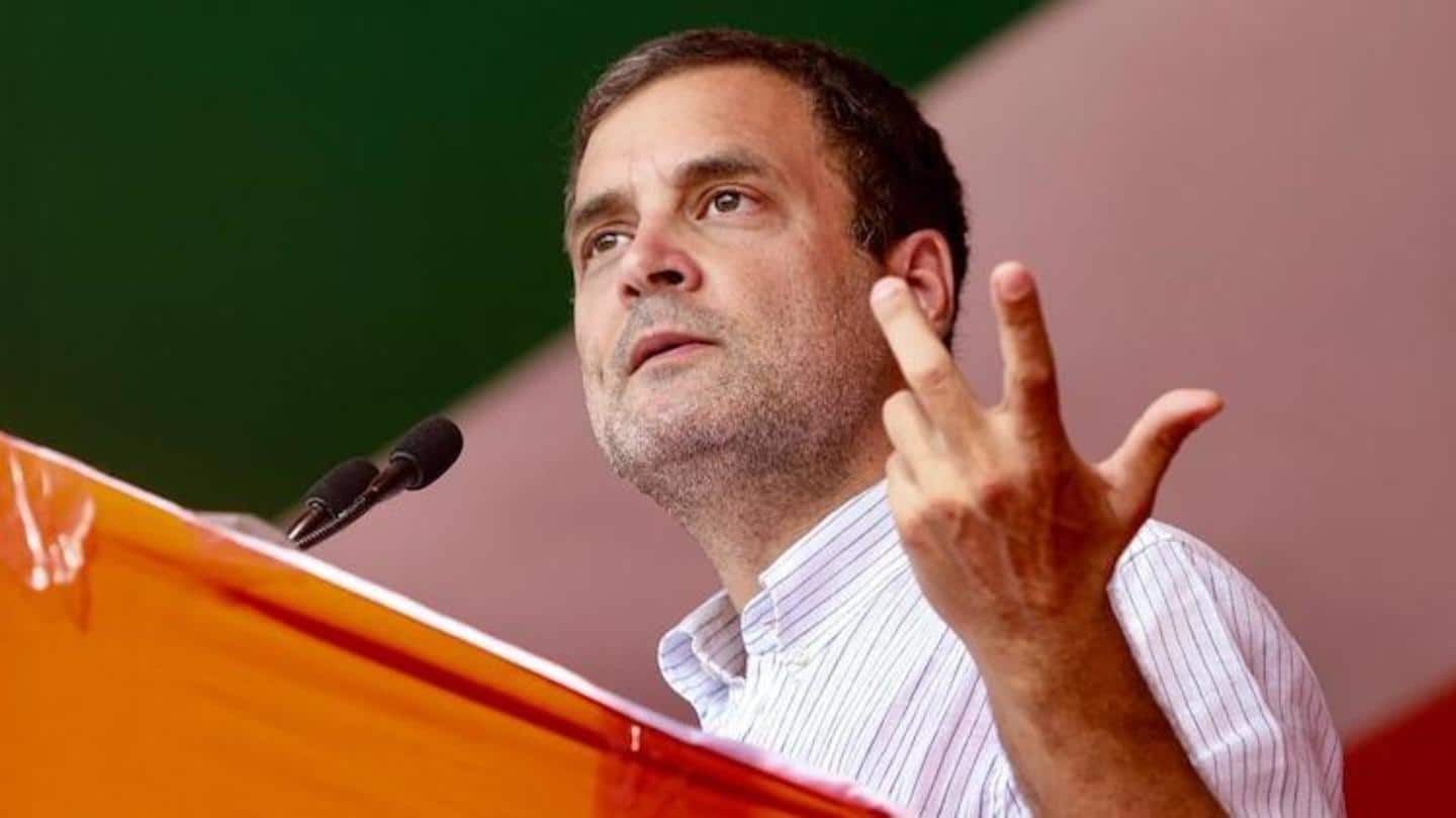 Gandhi lashed out at Central government over COVID-19 vaccination drive Gandhi lashed out at Central government over COVID-19 vaccination drive