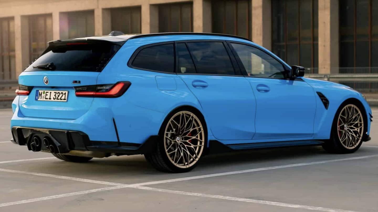 BMW M3 Touring previewed with several M Performance gear