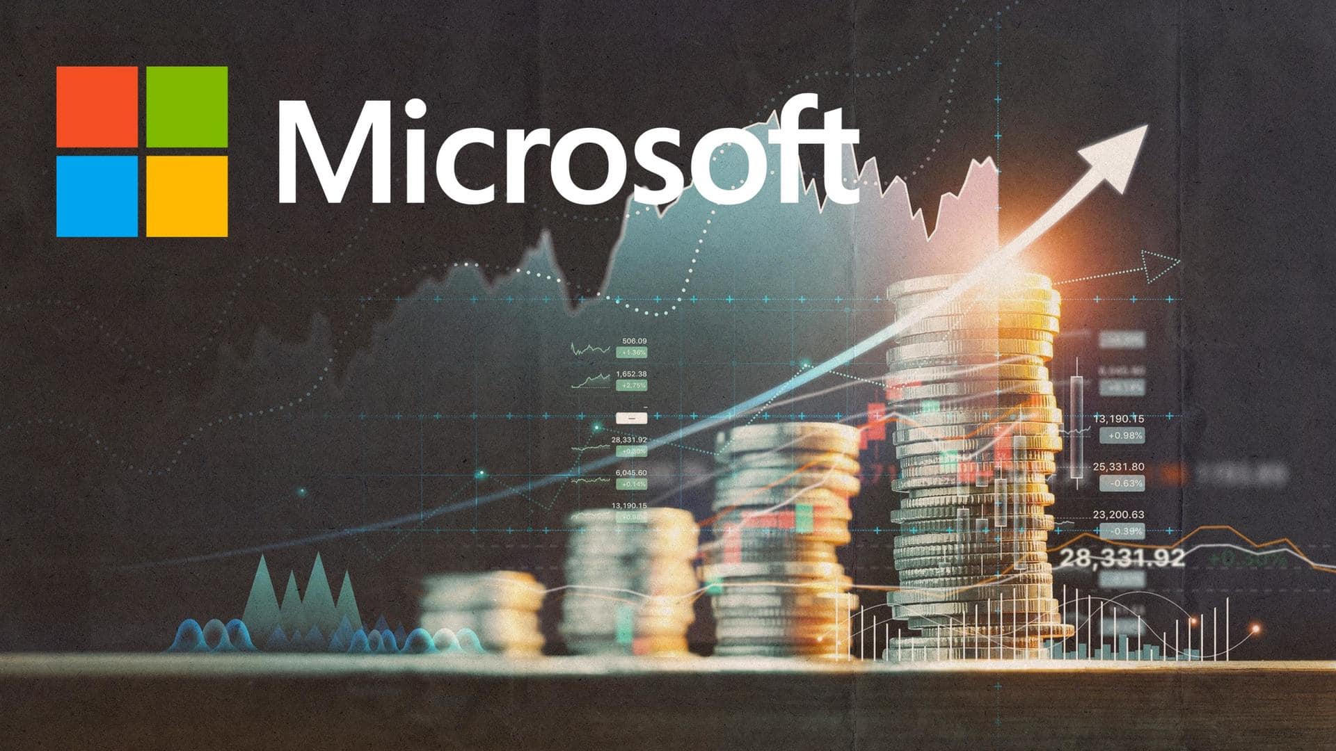 AI push drives Microsoft's market cap to record $2.6 trillion