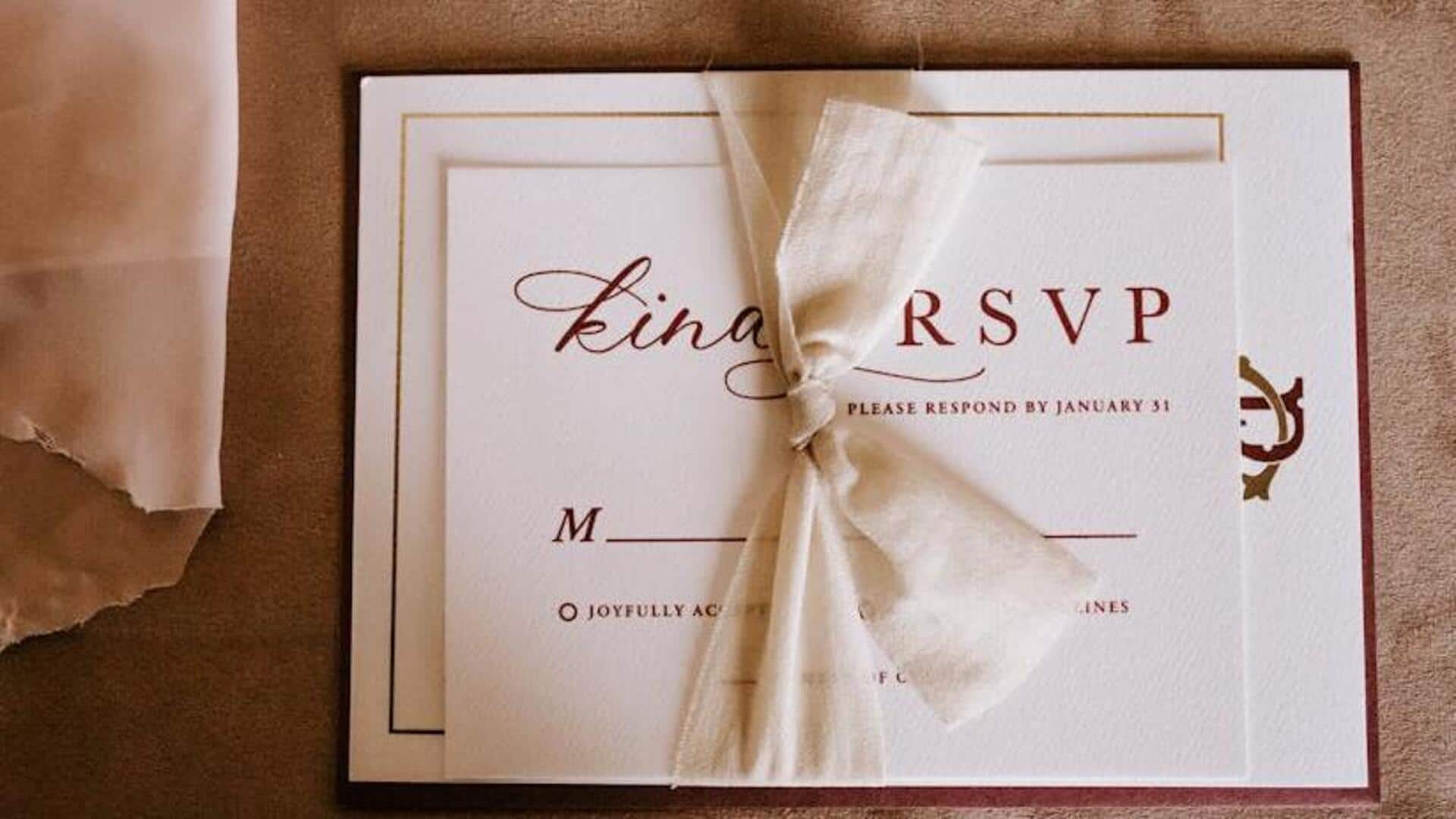 How to RSVP an invitation the right way How to RSVP an invitation the right way
