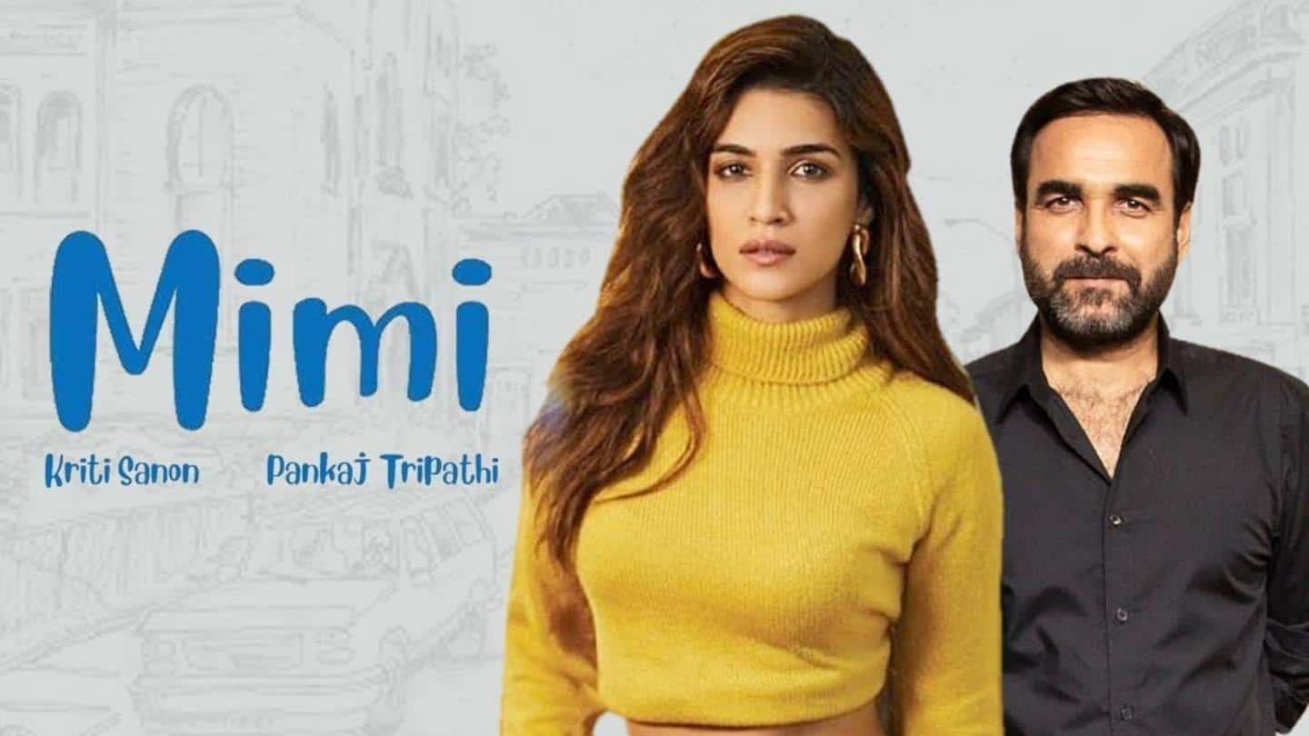 Mimi' first look: Kriti Sanon is pregnant and shocked! | NewsBytes