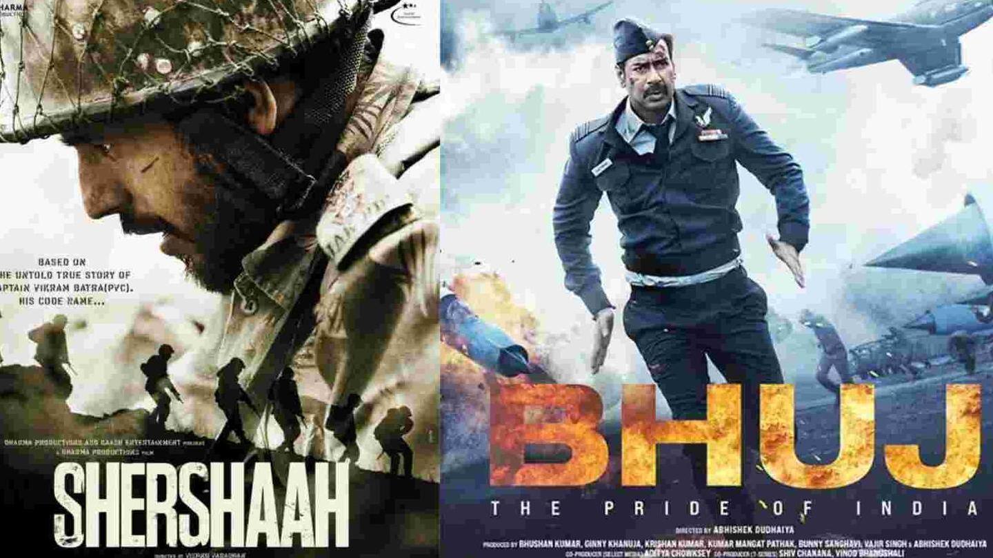 'Shershaah,' 'Bhuj: The Pride of India' release one day apart 'Shershaah,' 'Bhuj: The Pride of India' release one day apart