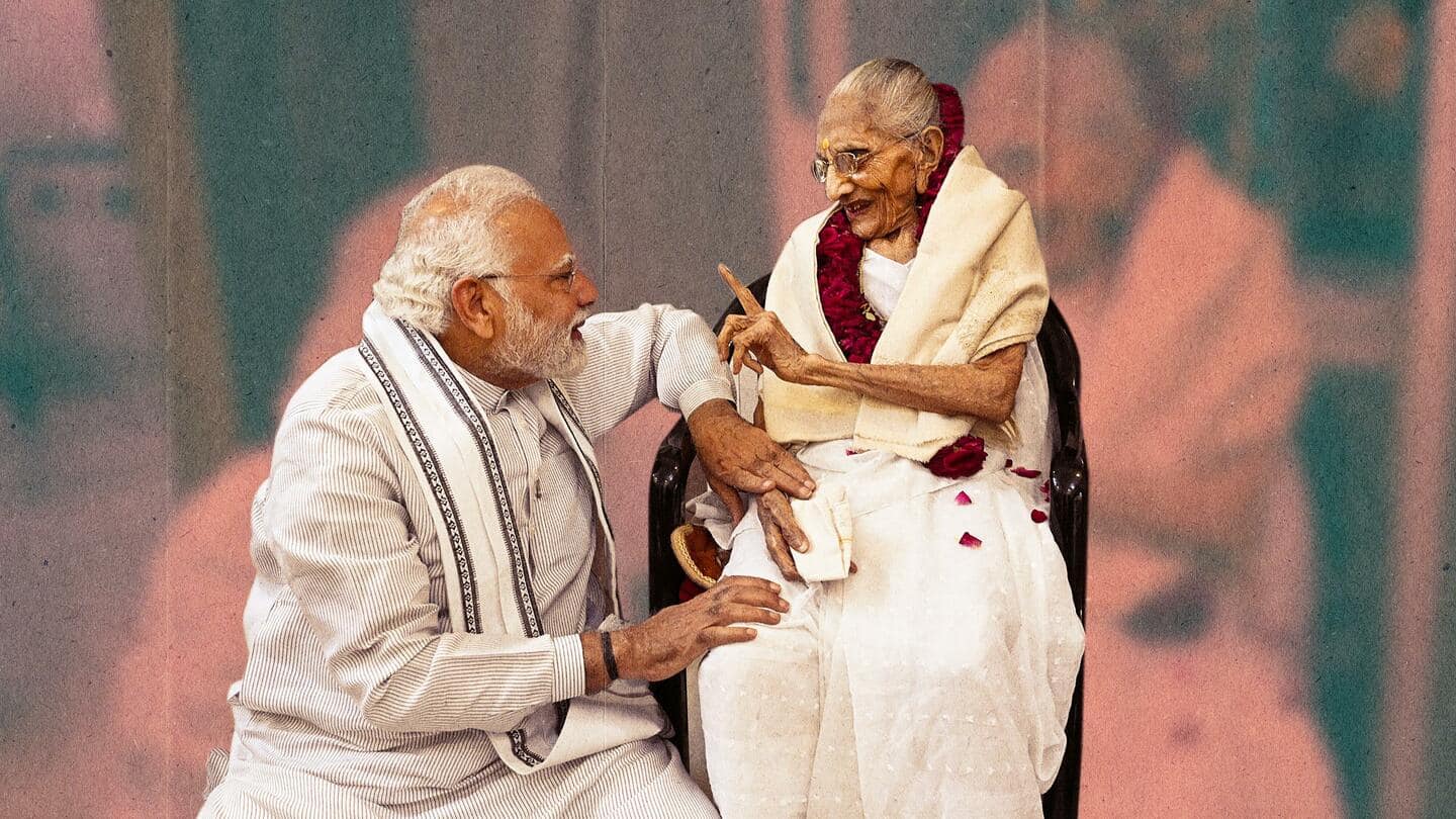 PM Modi's mother Heeraben passes away aged 99