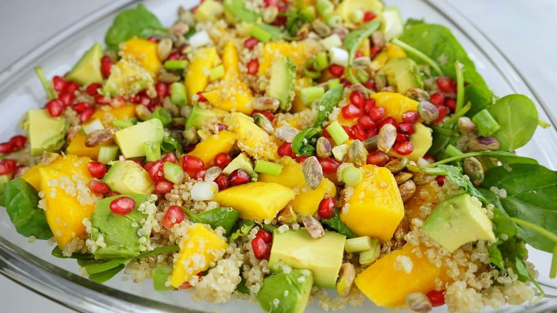 Quinoa-mango dishes that are packed with protein