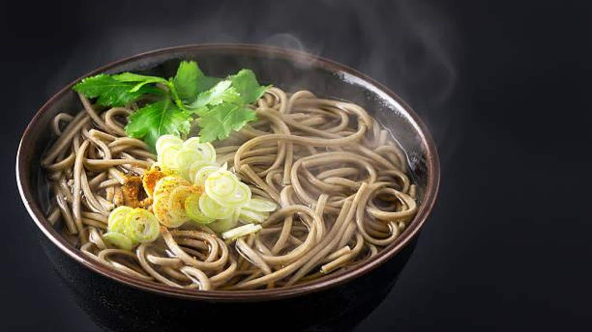 Ever tried soba noodles? Well, you must!