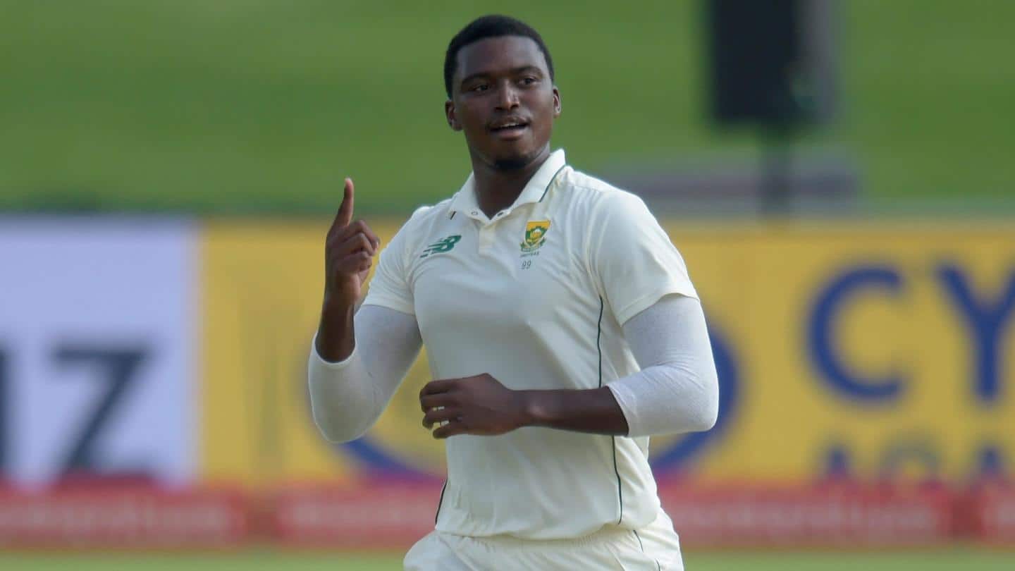 Ngidi wrecks havoc after lunch with five wickets Ngidi wrecks havoc after lunch with five wickets