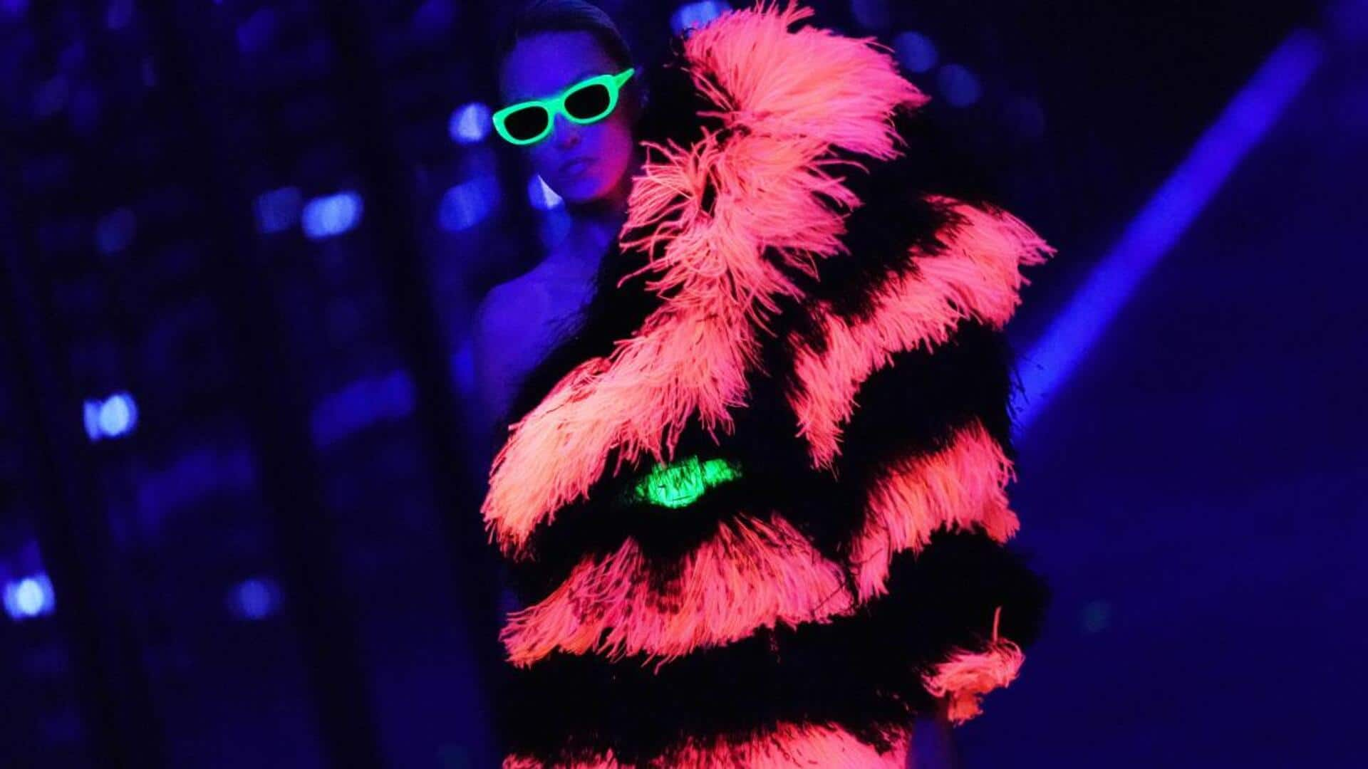 Glow in the dark: Blacklight fashion