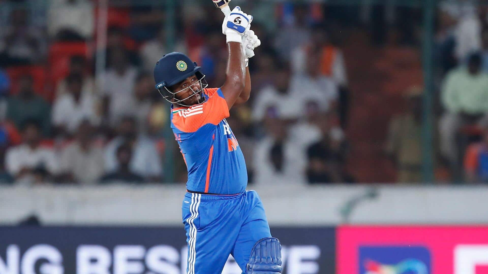 Sanju Samson slams second-fastest T20I hundred by an Indian: Stats  