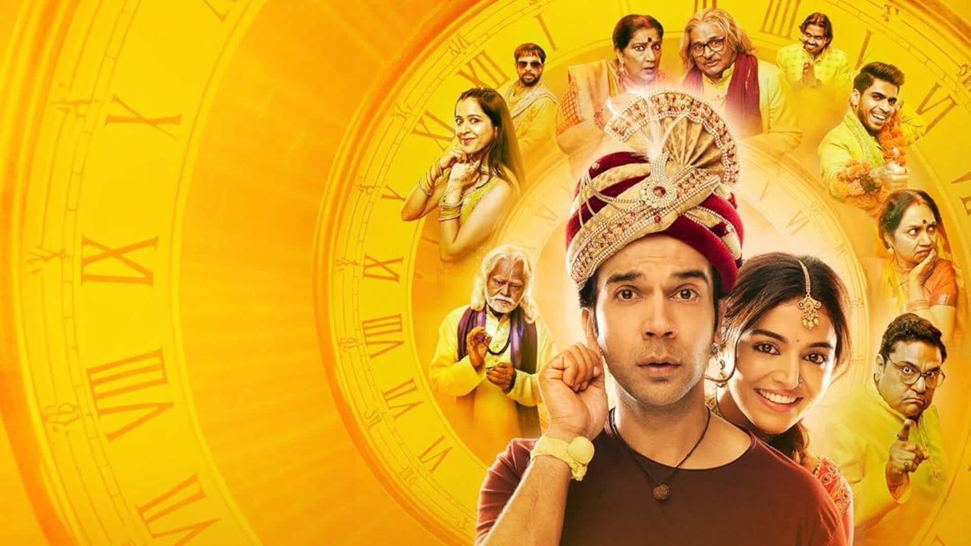 Rajkummar Rao-Wamiqa Gabbi's 'Bhool Chuk Maaf' nears ₹50cr mark Rajkummar Rao-Wamiqa Gabbi's 'Bhool Chuk Maaf' nears ₹50cr mark