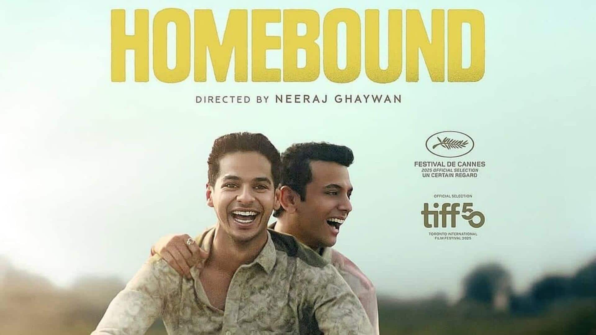 When is Neeraj Ghaywan's 'Homebound' hitting Netflix?