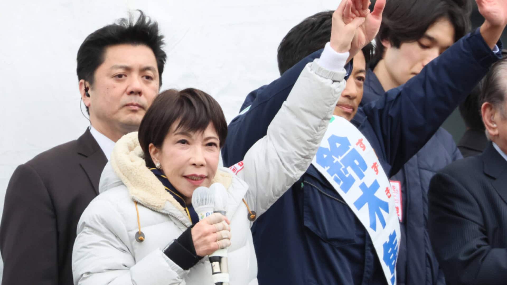 Japan PM Takaichi's party wins landslide election victory