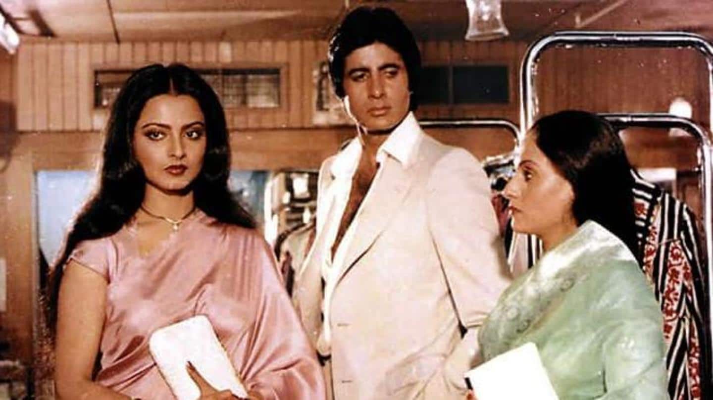 'Silsila': Rekha, Amitabh Bachchan, and Jaya Bachchan's love triangle 'Silsila': Rekha, Amitabh Bachchan, and Jaya Bachchan's love triangle