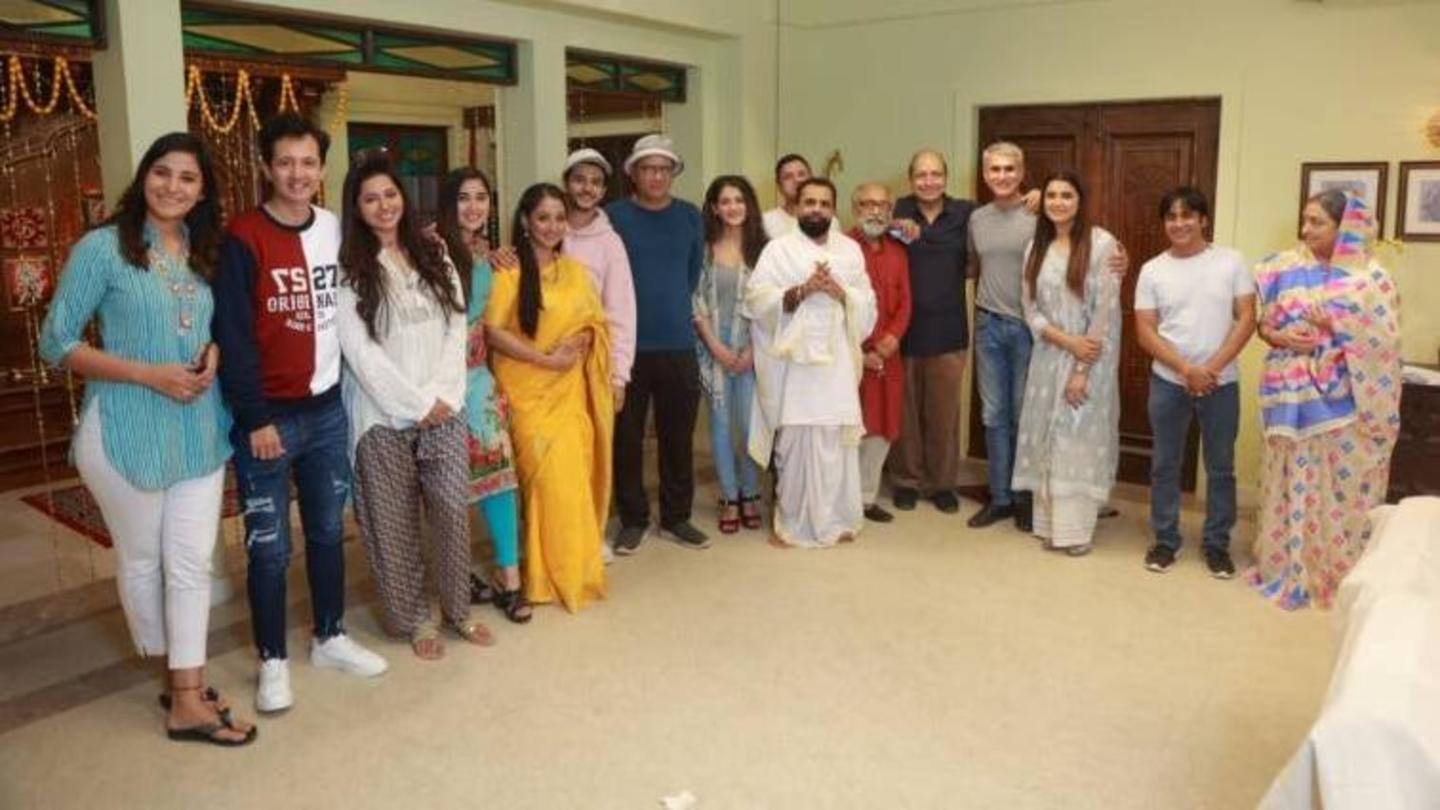 'Puja' ceremony was held ahead of shooting on Friday