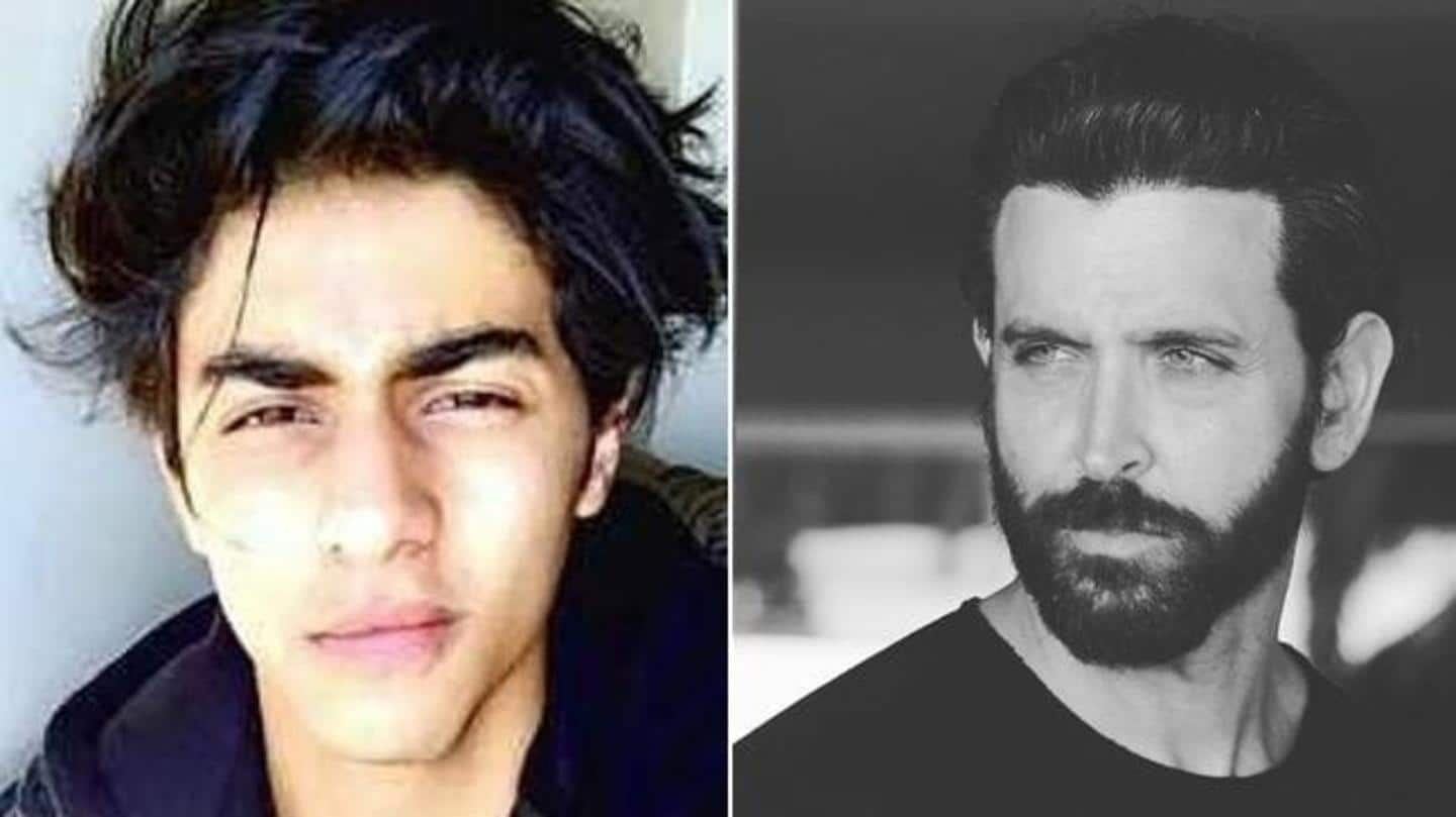 Hrithik Roshan writes for Aryan Khan, 'Own everything you experience'