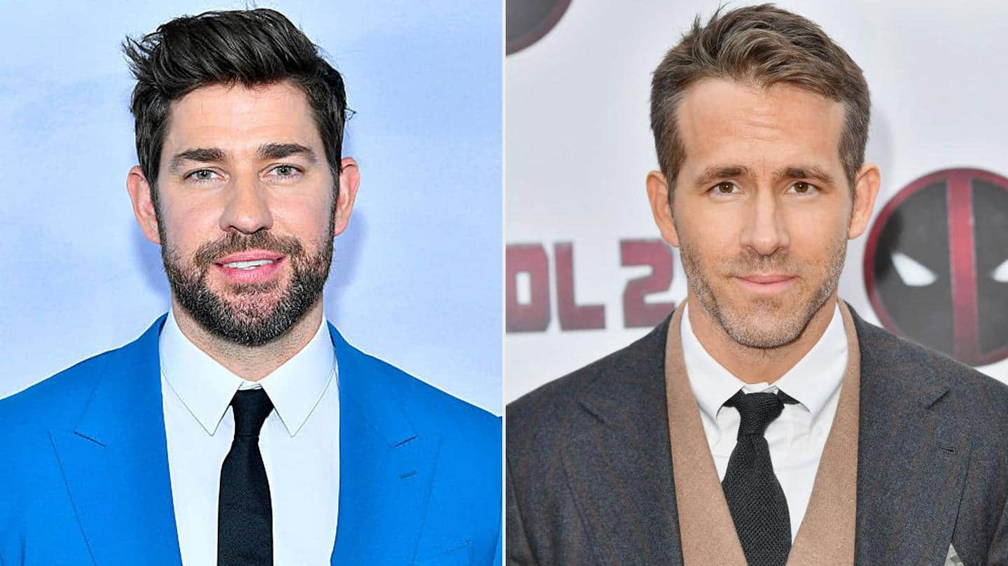 John Krasinski-Ryan Reynolds to star in fantasy comedy 'Imaginary Friends'