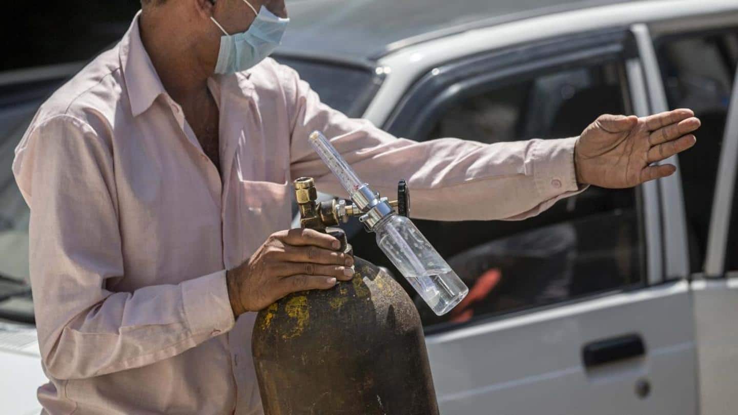 An oxygen supplier claimed allocation to him more than capacity An oxygen supplier claimed allocation to him more than capacity