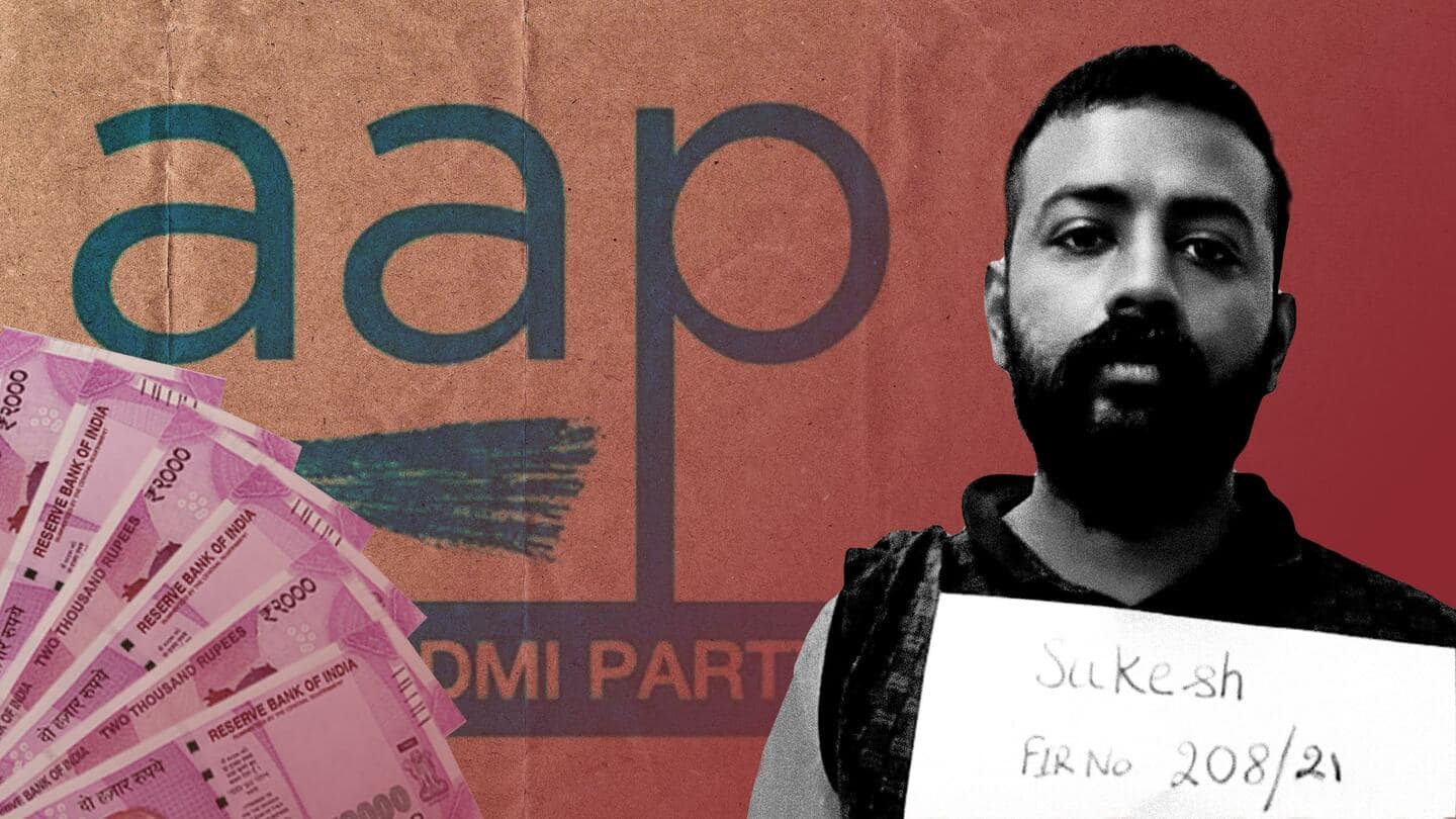 Gave AAP Rs. 60 crore, being harassed: Conman Sukesh Chandrasekhar