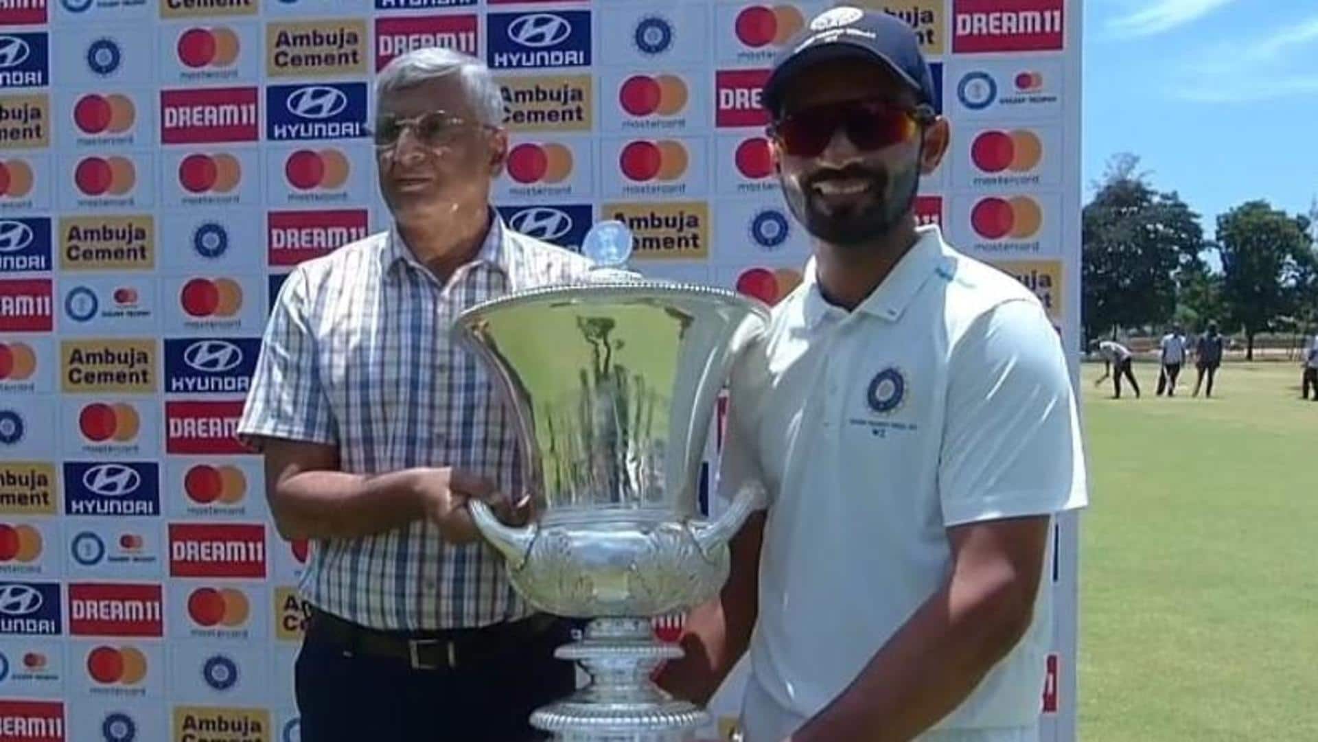 Duleep Trophy 2023: Everything you need to know