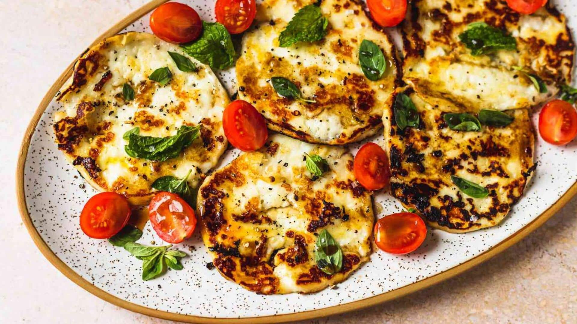 If in Cyprus, you must not miss Halloumi cheese dishes