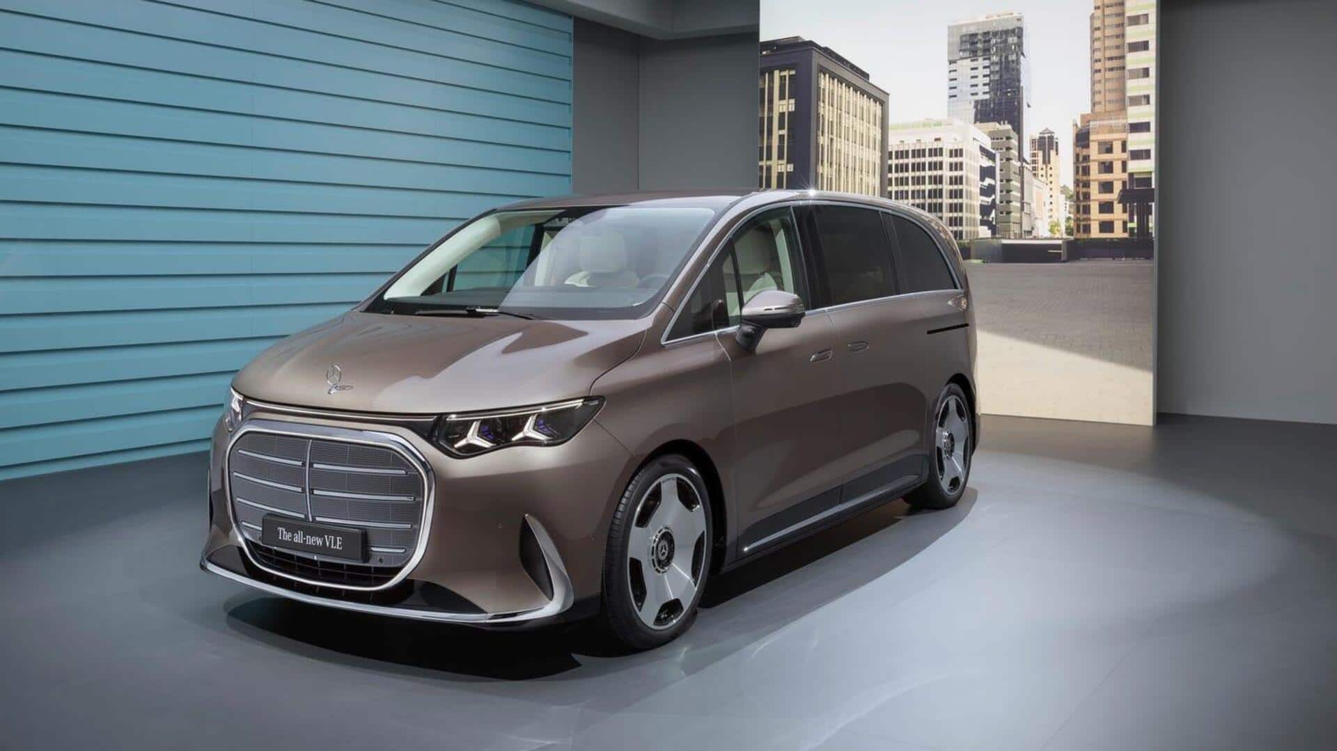 Mercedes-Benz VLE-Class goes official as an 8-seater luxury minivan