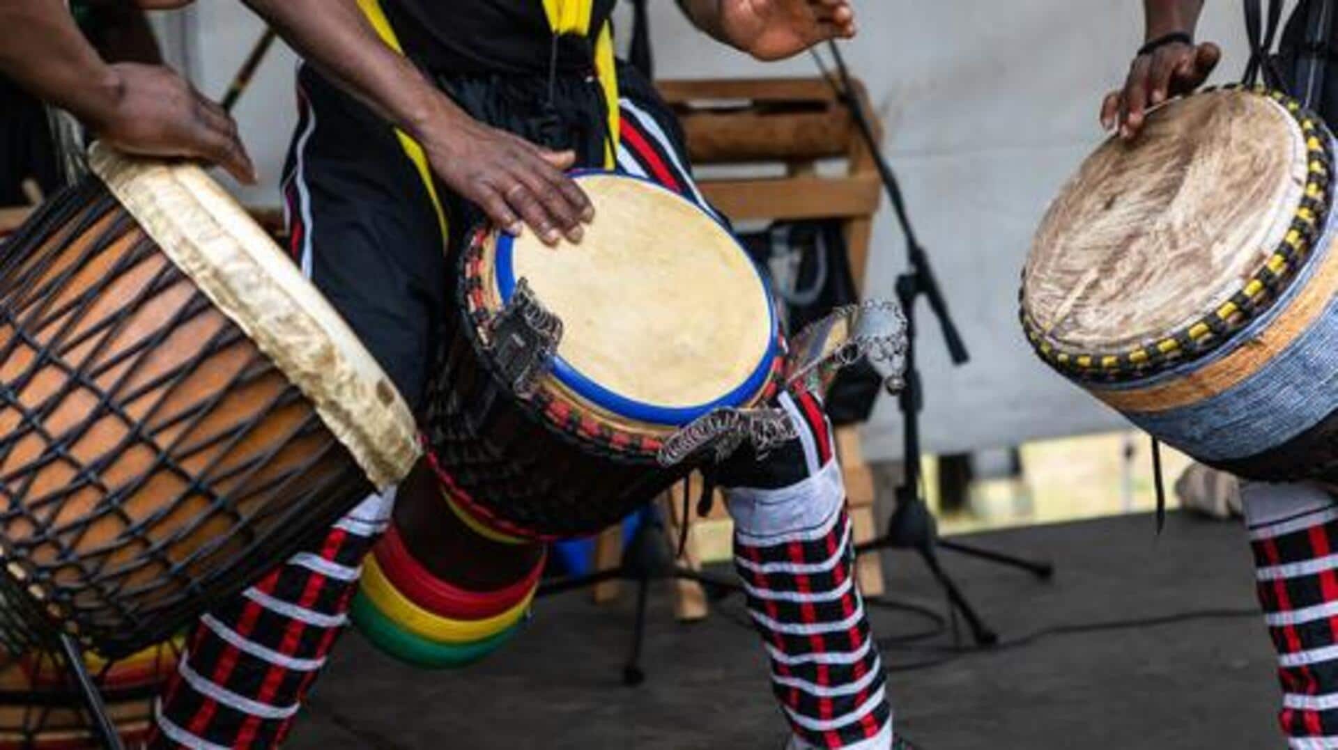 What is sabar drumming?