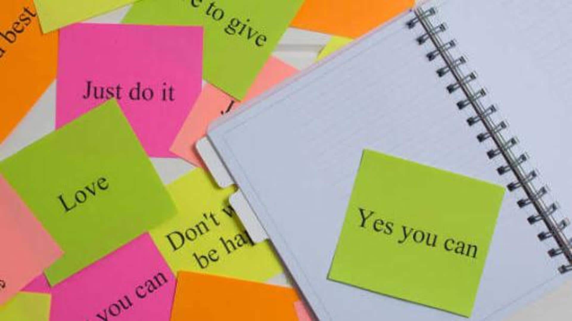 Affirmation decks: A daily reminder to stay positive