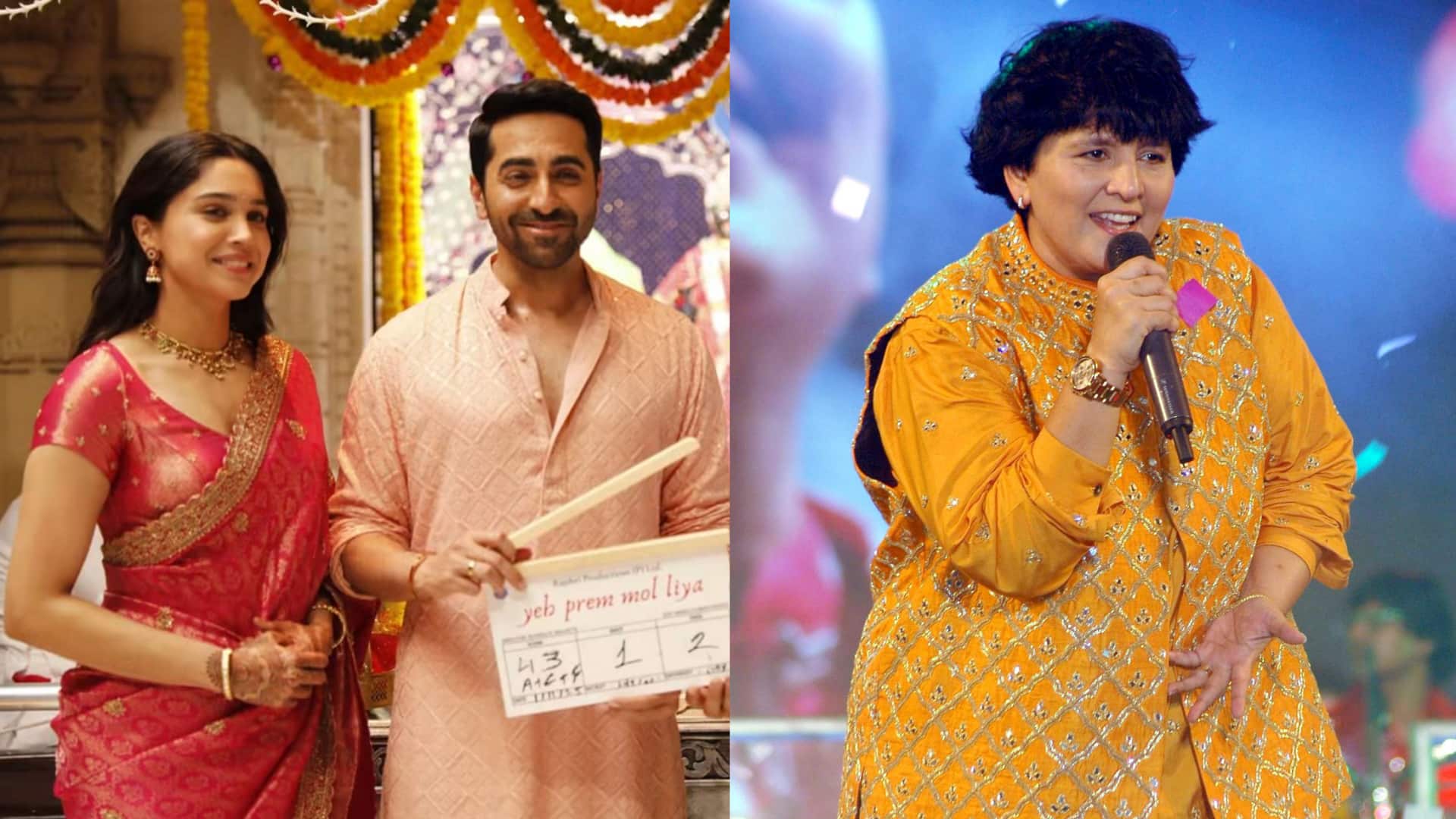 'Yeh Prem Mol...': Ayushmann-Sharvari to celebrate Navratri with Falguni Pathak