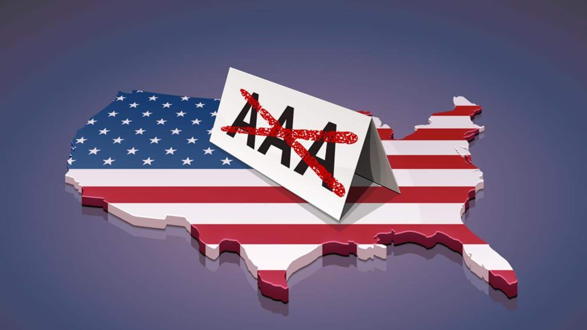 Moody's downgrades US credit rating over rising debt concerns Moody's downgrades US credit rating over rising debt concerns
