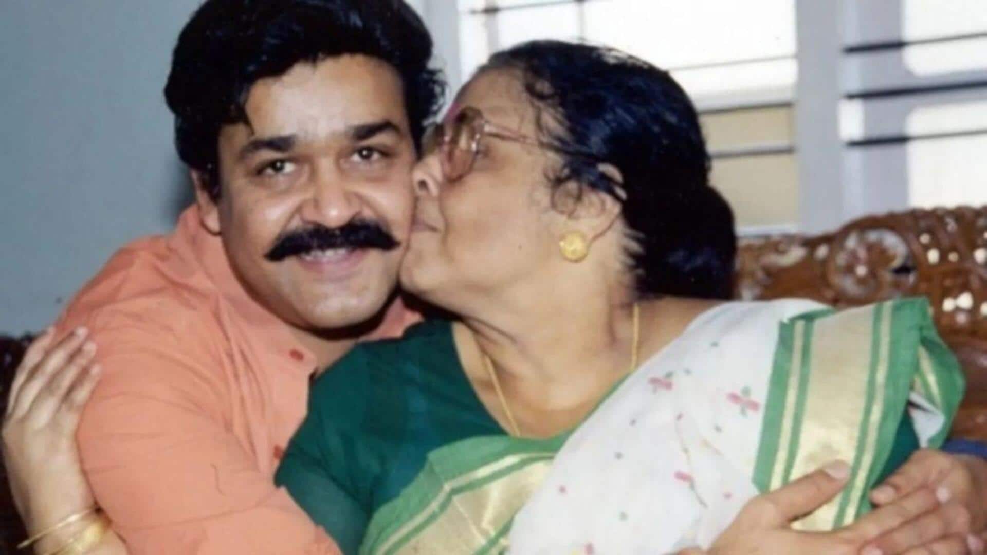 Mohanlal's mother Santhakumari dies at 90