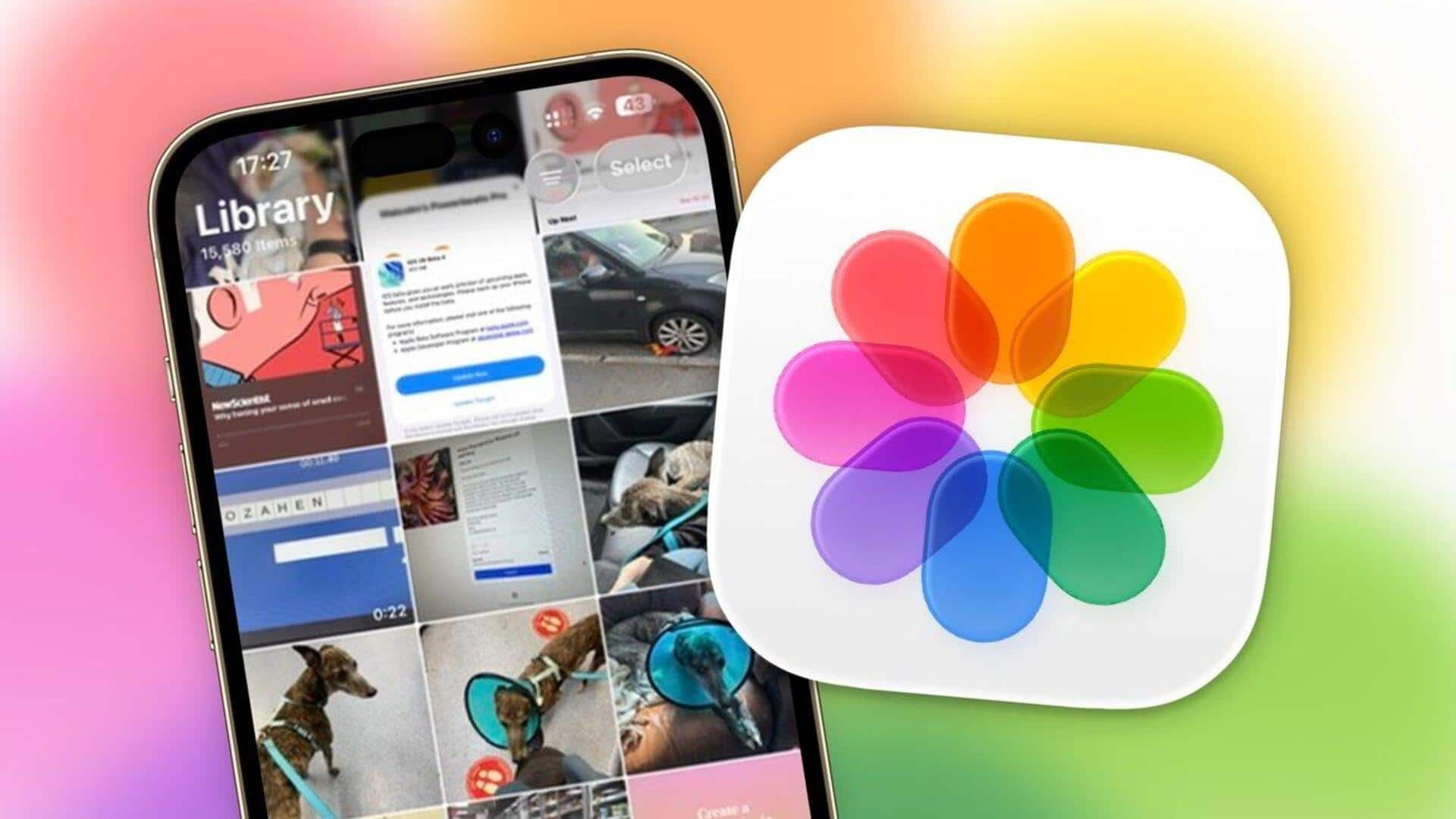 Apple to upgrade Photos app with new AI editing tools