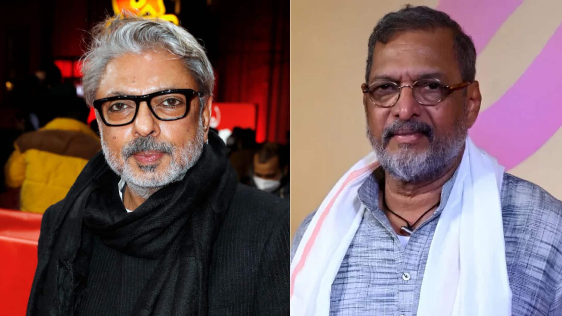 'Very hard taskmaster': Bhansali recalls working with Nana Patekar