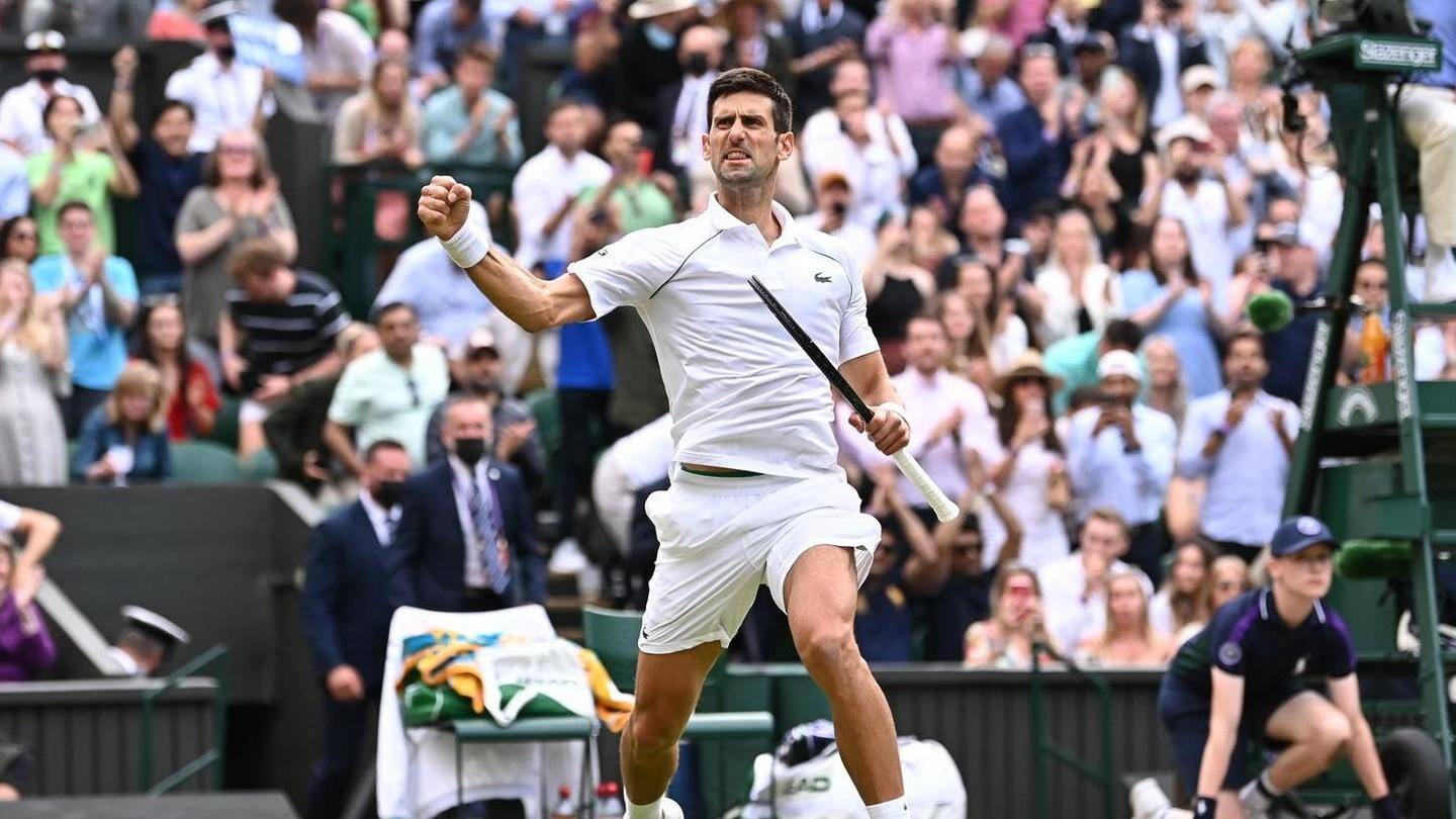 Djokovic has a 33-3 win-loss record in 2021 Djokovic has a 33-3 win-loss record in 2021