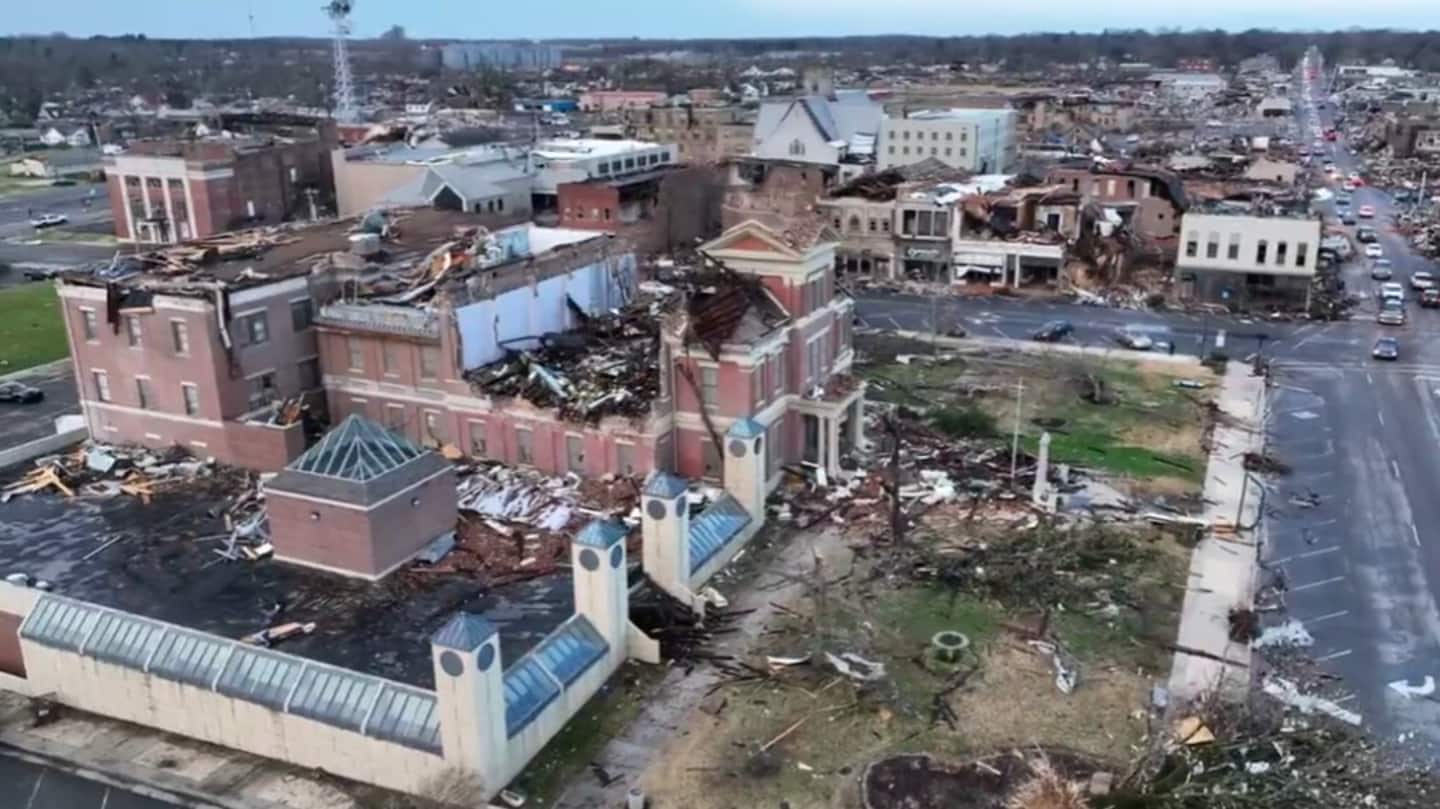 Over 80 dead as tornadoes devastate 6 US states