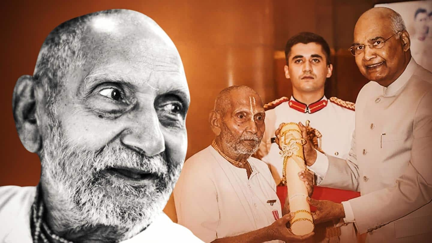 Who is Swami Sivananda, the oldest Padma Shri recipient?